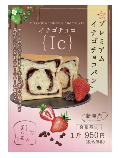 【リニューアル】プレミアムイチゴチョコパン {Ic}